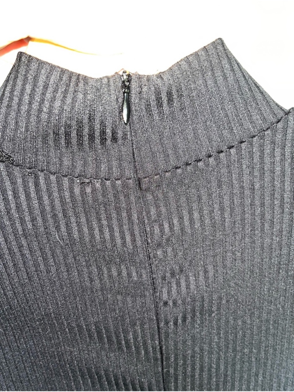 Princess Polly Kehlanae Black Ribbed Mock Neck Mini Dress Size 2 NWT - Picture 5 of 7